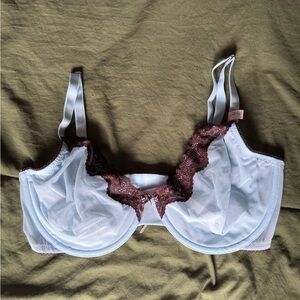 Victoria's Secret White and Brown Everyday Bras